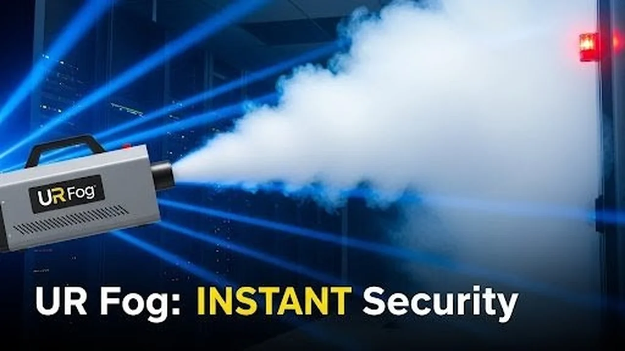 Anteprima video sistema nebbiogeni URfog in azione